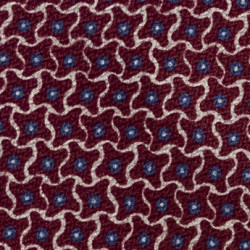 BORDEAUX STAR PATTERN tie 2