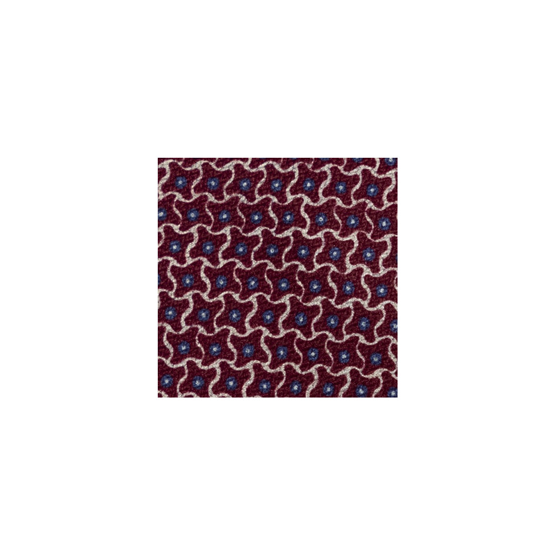 Cravatta FANTASIA STELLE BORDEAUX
