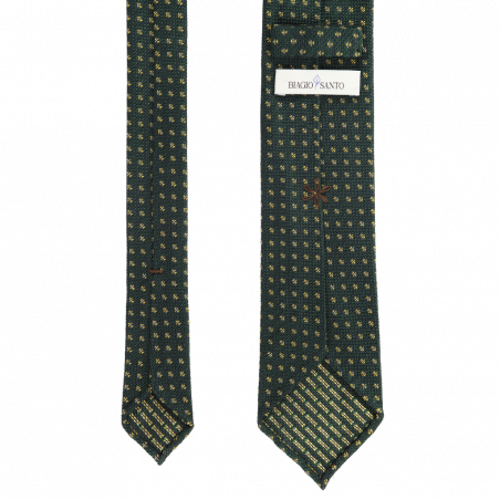 Green grenadine micro-pattern Green grenadine micro-pattern