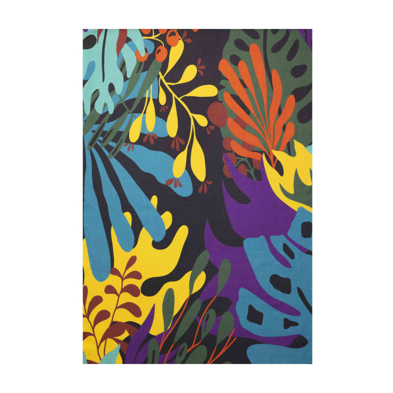 Sciarpa alghe multicolore