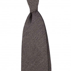 silk/wool grenadine tie -...