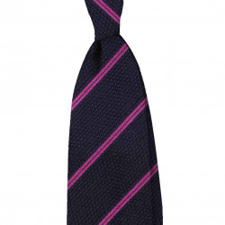 Silk/wool grenadine tie...