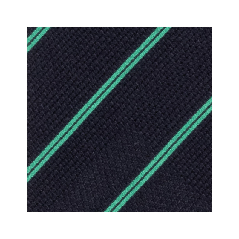 silk/wool grenadine tie with green...