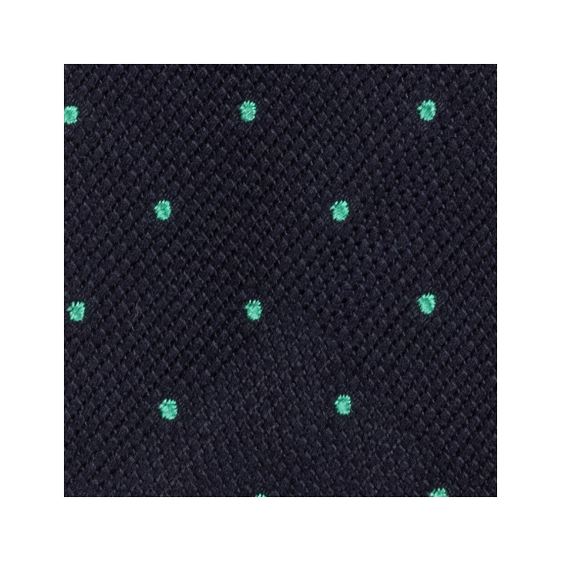 Cravatta garza seta/lana con pois... Cravatta garza seta/lana con pois...