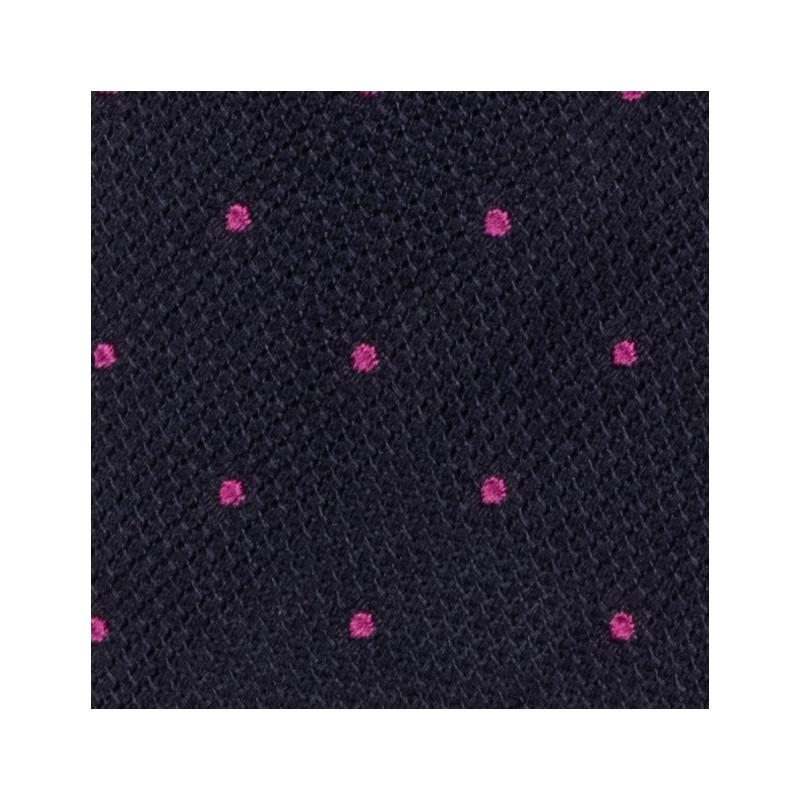Silk/wool grenadine tie with magenta... Silk/wool grenadine tie with magenta...
