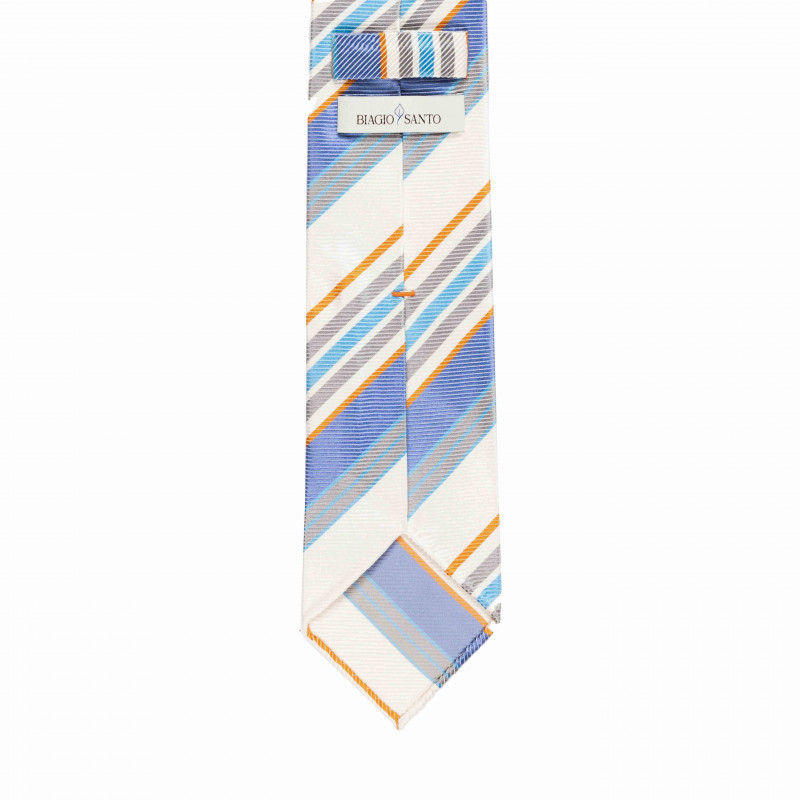 Multistripes white tie Multistripes white tie