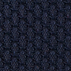 plain garza grossa tie - navy 2