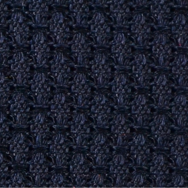 plain garza grossa tie - navy