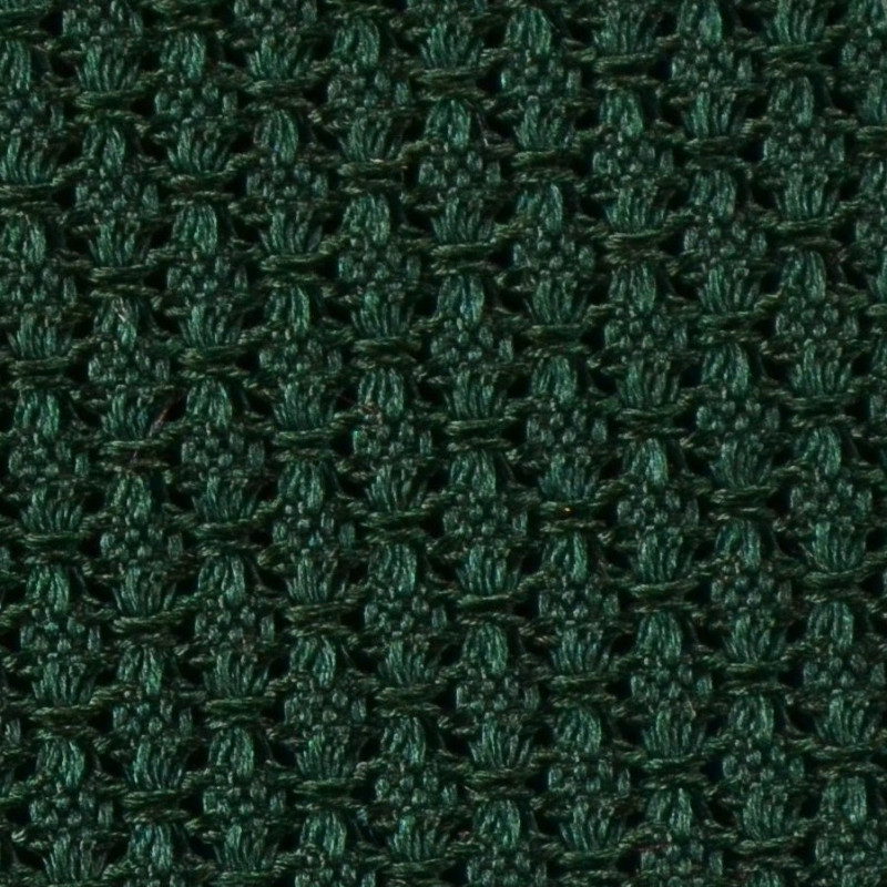 plain garza grossa tie - dark green