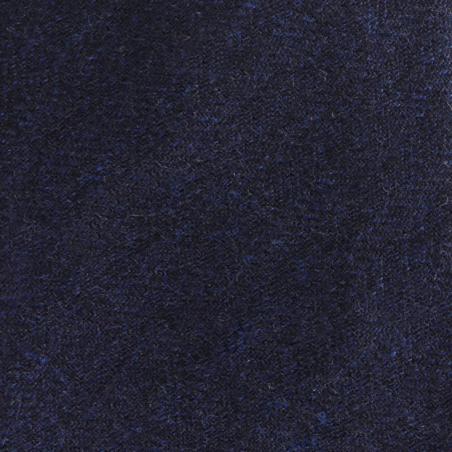 Cashmere spigato blu scuro