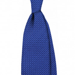 Plain garza grossa tie -...