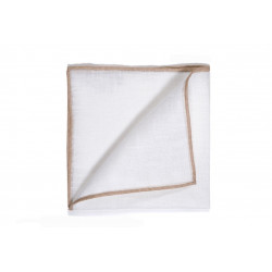 Beige shoestring linen... 2