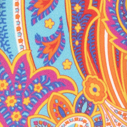 Cravatta paisley multicolore 2