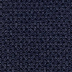 Navy silk knitted tie 2