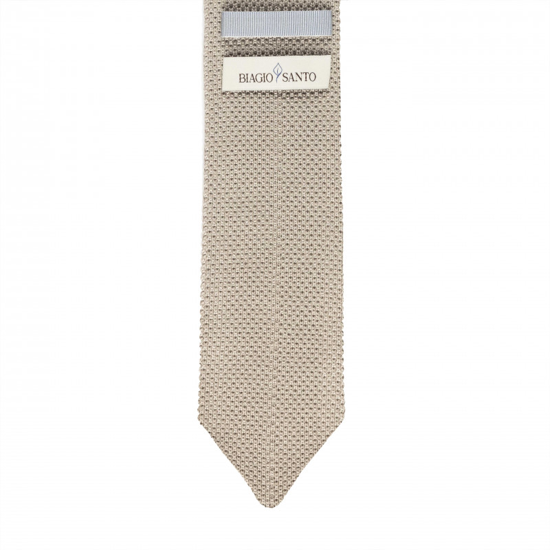 Ghiaccio silk knitted tie