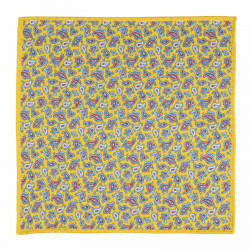 Yellow double face pocket...