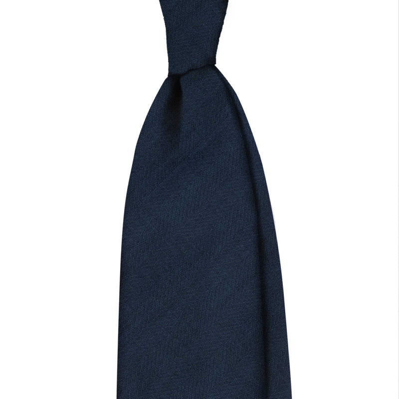 Denim blue solaro tie