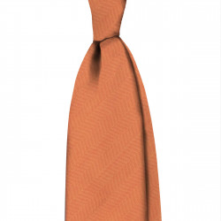 Orange solaro tie
