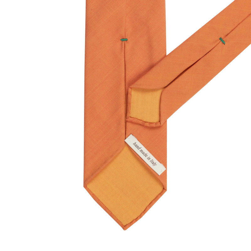 Cravatta solaro arancio