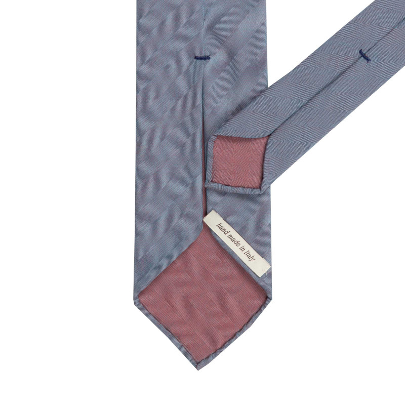 cravatta solaro blu acciaio