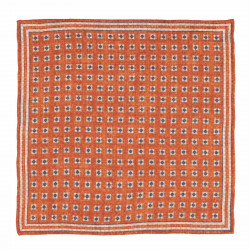 Orange double face pocket...