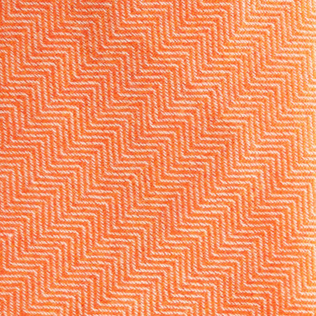 Orange herringbone cashmere Orange herringbone cashmere