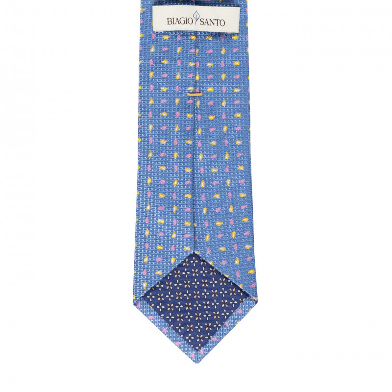 Light blue micro paisley tie Light blue micro paisley tie