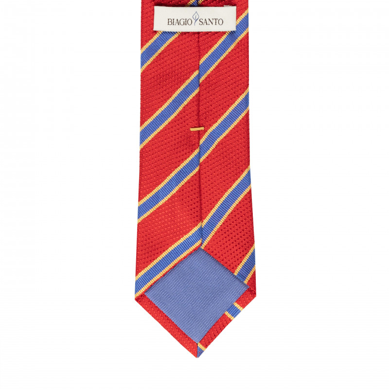 Red stripes tie