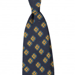 Cravatta vintage blu