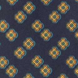 Cravatta vintage blu 2
