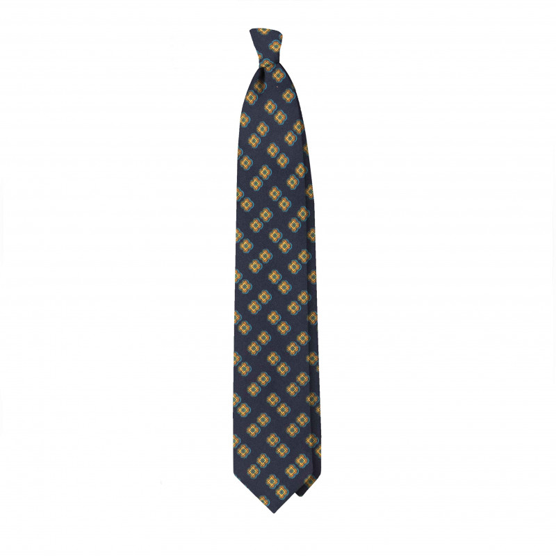 Cravatta vintage blu