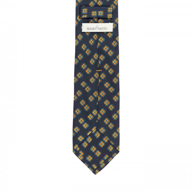 Cravatta vintage blu