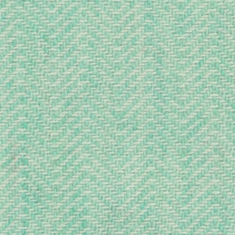 Herringbone 3 folds cashmere tie - Mint