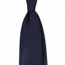 Solid twill silk 7 folds...