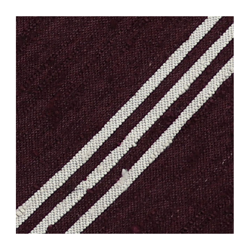 Multi stripe 3 folds shantung tie -...