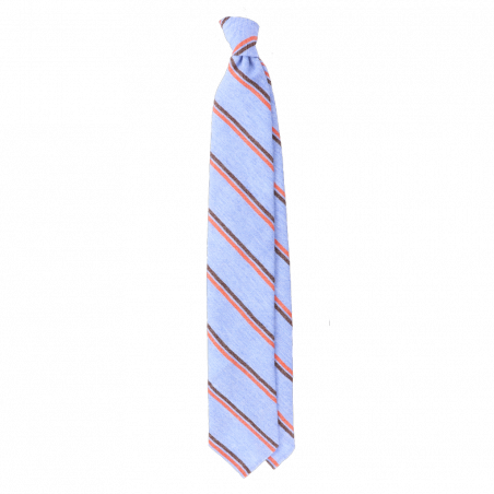 Regimental celeste cashmere Regimental celeste cashmere