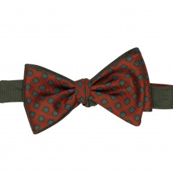 Double face self bow tie -...
