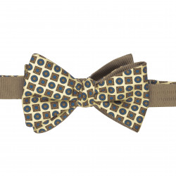 Double face self bow tie -...