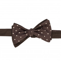 Double face self bow tie -...