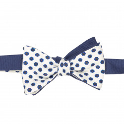 Double face self bow tie -...