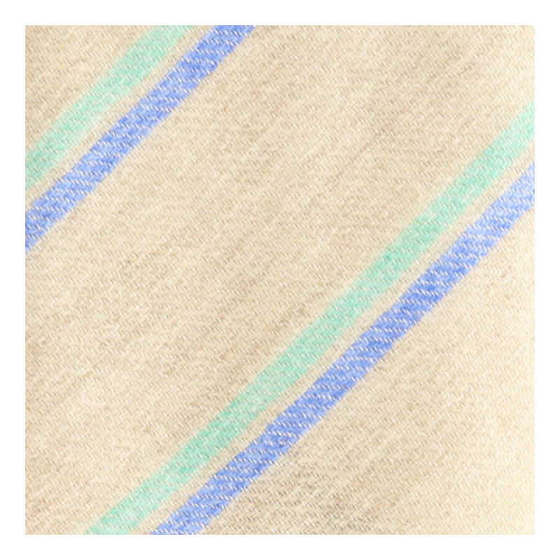 Regimental crema cashmere Regimental crema cashmere