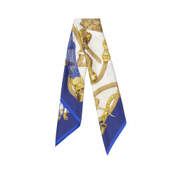 Silk belts motif foulard -...