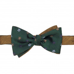 Double face self bow tie -...