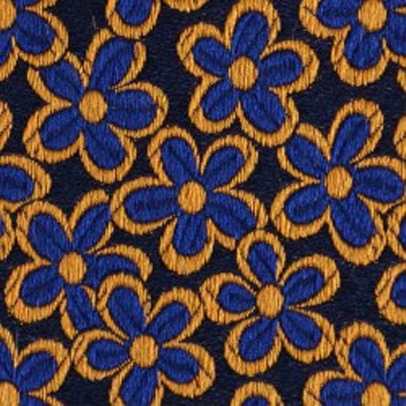 Margherita blue on navy tie