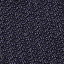 Plain garza fina tie - navy 2