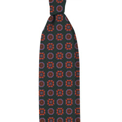 Ancient madder 3 folds tie...