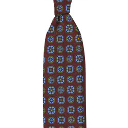 Ancient madder 3 folds tie...
