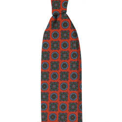 Ancient madder 3 folds tie...