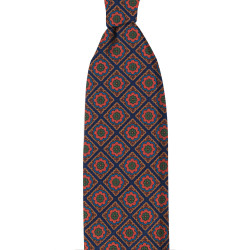 Ancient madder 3 folds tie...