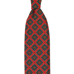 Ancient madder 3 folds tie...